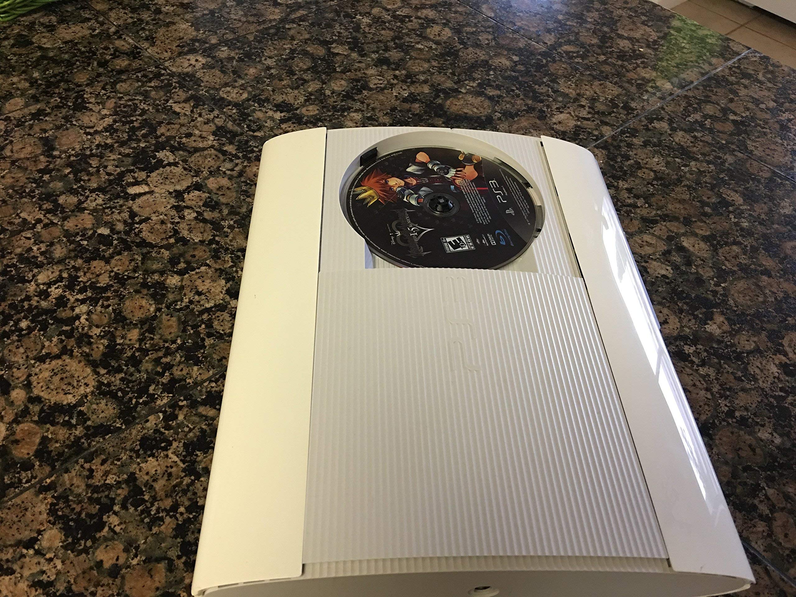 Sony PlayStation 3 PS3 Super Slim CECH-4012 500GB Console - White (Renewed)