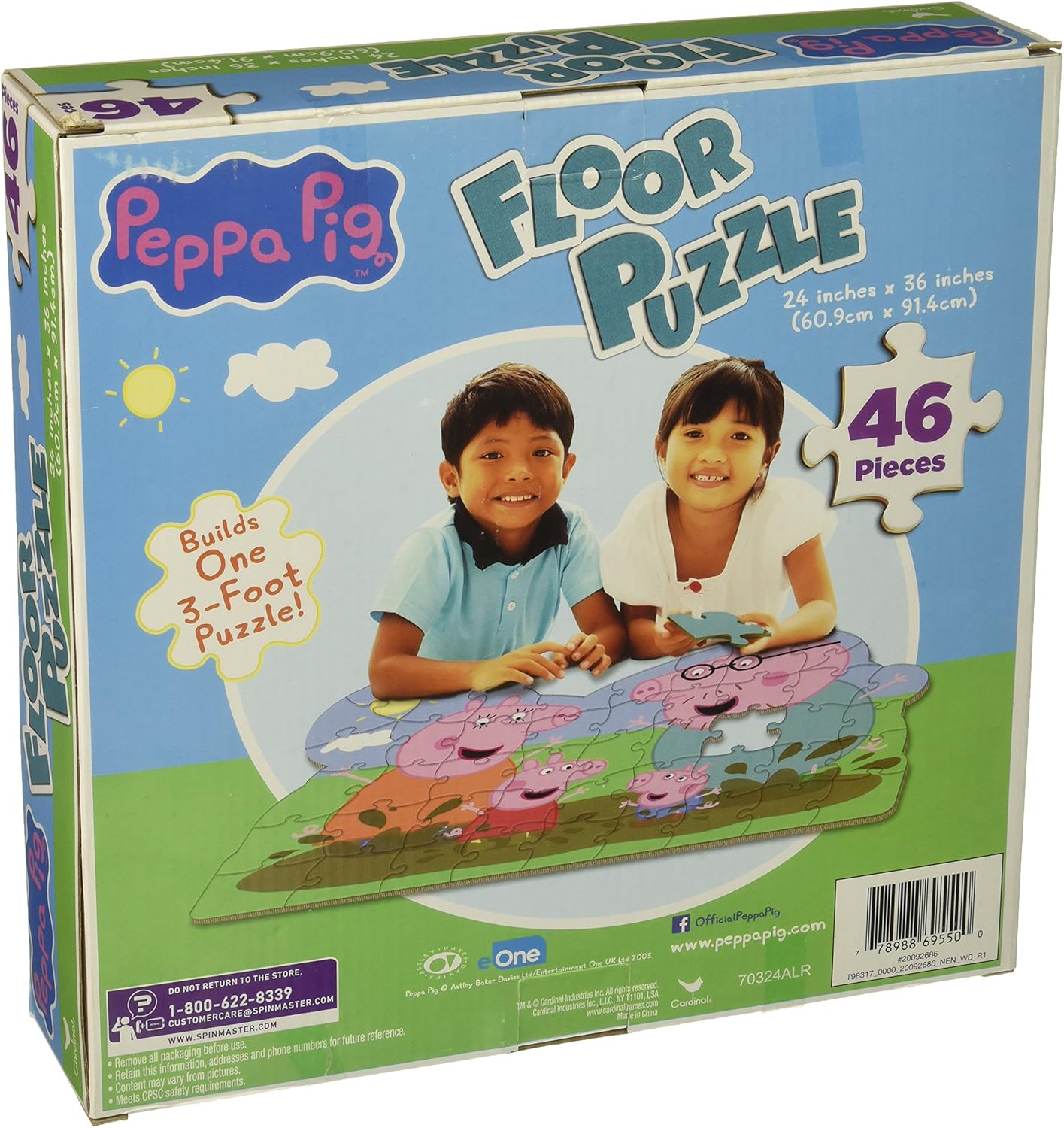peppa pig foam floor puzzle