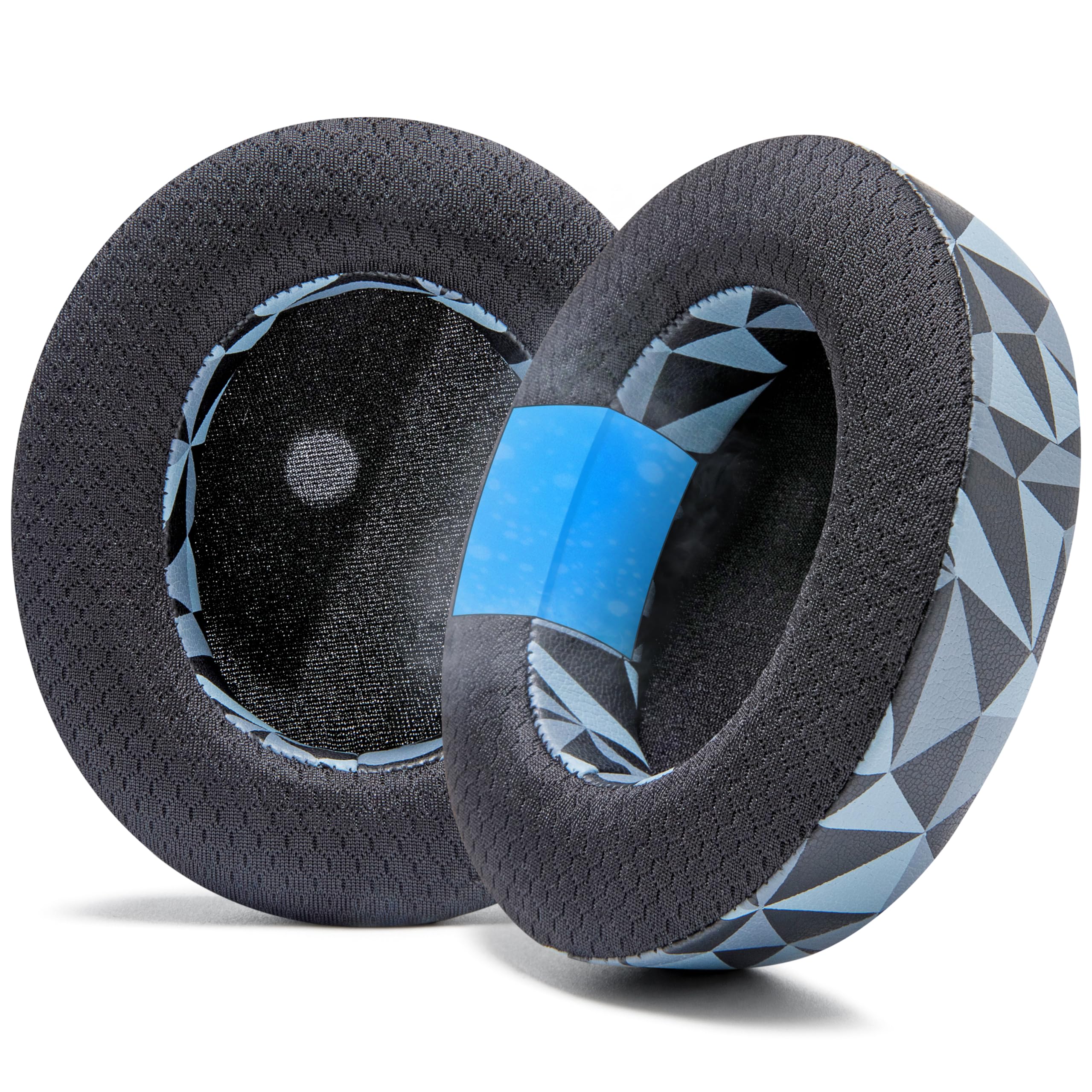WC FreeZe Stealth Pro - Cooling Gel Earpads for Turtle Beach Stealth Pro by Wicked Cushions - Boost Comfort, Durability, Thickness & Sound Isolation for Superior Gaming Sessions | Geo Grey