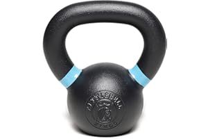 Kettlebell Kings Powder Coated Kettlebell Weights 5-90 LB | Workout Gym Equipment & Strength training sets for Women & Men | Durable Coating for Grip Strength, Rust Prevention- New