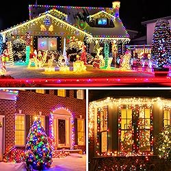 KOUQIYA Battery Operated Christmas Lights, 2 Set of