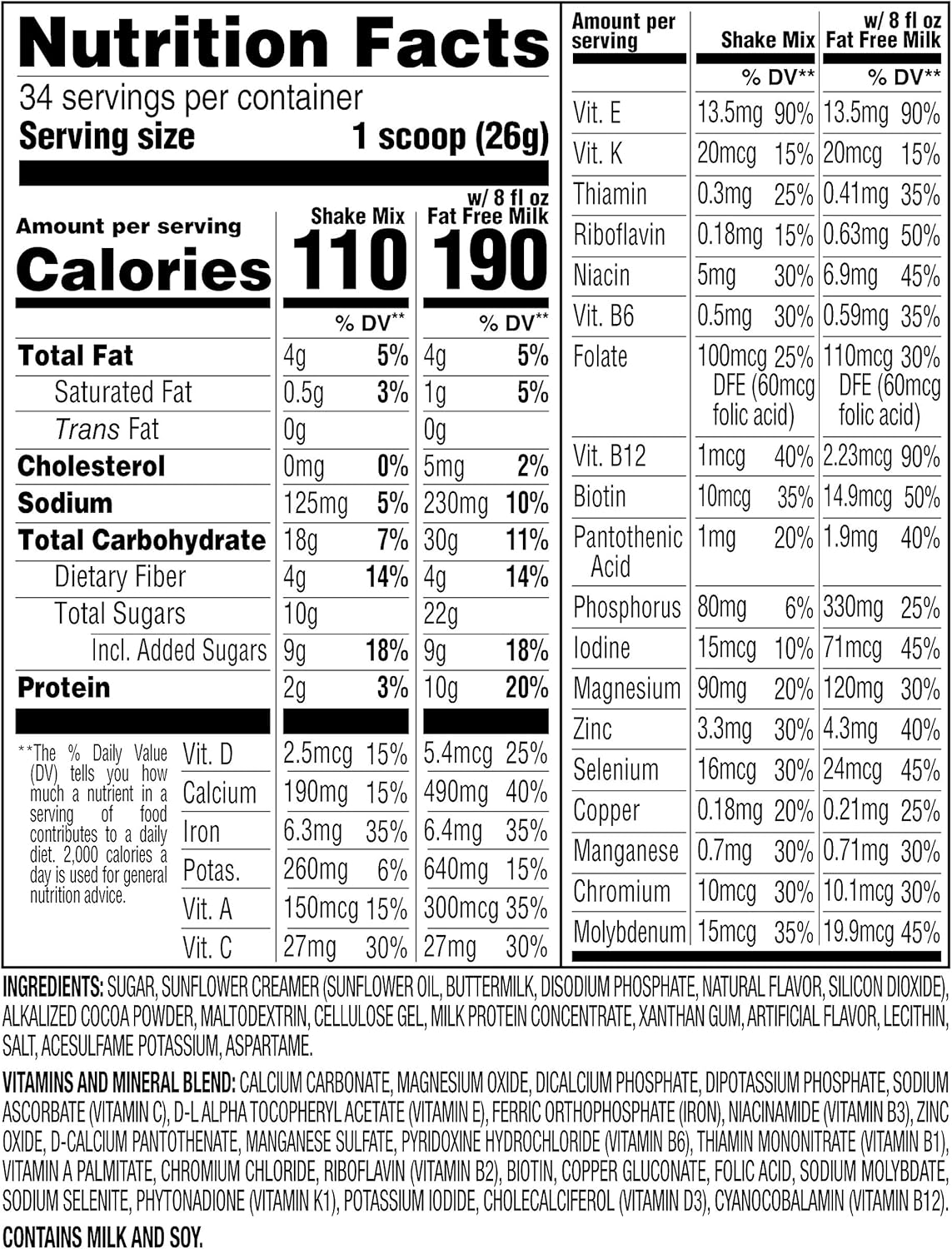 SlimFast Original Rich Chocolate Royale Meal Replacement Shake Mix – Weight Loss Powder – 31.18 Oz Canister – 34 Servings: Health & Personal Care