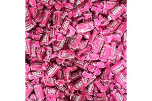 SNEAKY MANGO Cherry Tootsie Fruit Chews 1 Pound Bulk Candy Bag Individually Wrapped Taffy Candies - Approx. 67 Pieces in each Bag!