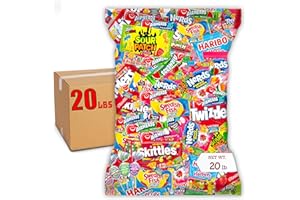 MUNCHBOX Bulk Candy Variety Pack - 20 lb Candy - Candy Bulk Individually Wrapped Candy- Halloween Candies - Trick Or Treat Candies - Piñata Filler Stuffers - Pinata Candy Stuffers - Candy Party Favors