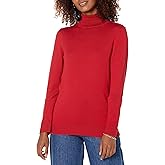 Amazon Essentials Womens Classic-Fit Lightweight Long-Sleeve Turtleneck Sweater (Available in Plus Size)