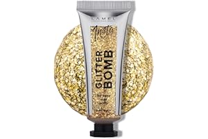 LAMEL Insta Glitter Bomb: Quick-Dry Holographic Face & Body Glitter Gel | Long-Lasting Shine & Effortless Removal | Perfect Face Glitter Makeup & Body, Hair Shimmer | Vegan & Cruelty Free -0.67 fl.oz