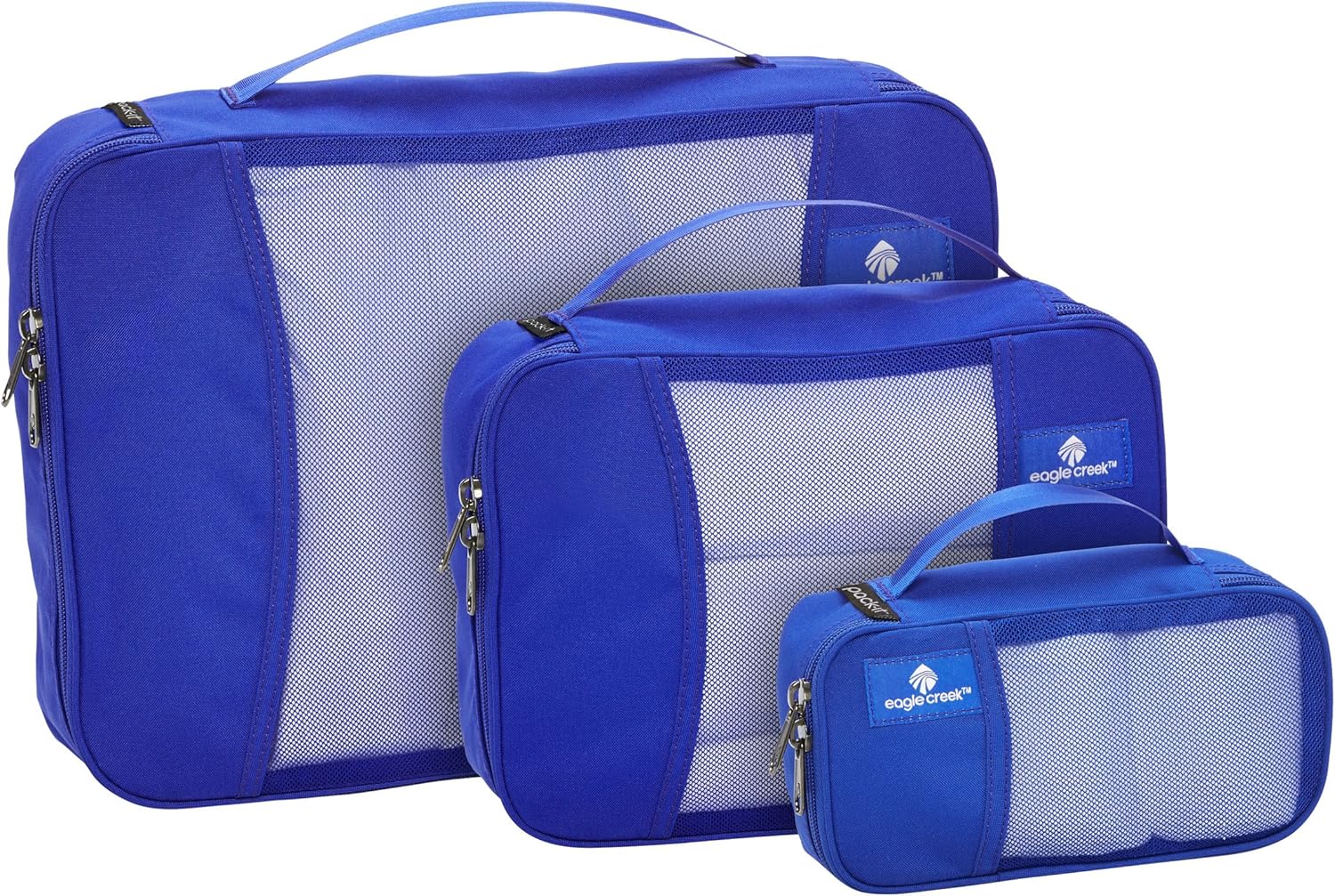  | Eagle Creek Travel Gear Pack It, Blue Sea 3 Pack, One Size | Packing Organizers