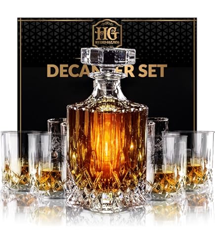 Carafe à Whisky En Verre Forme Chien – Décorative, Pour Brandy, Vodka, Bourbon, Cadeau Homme, Père, Frère, 16 X 19 Cm