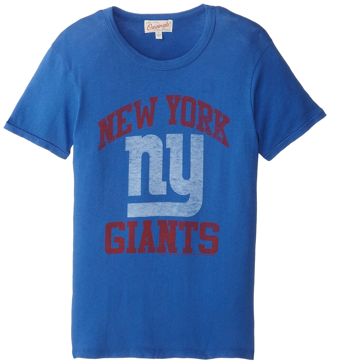 NFL Women's New York Giants Solid Vintage Tee (Liberty, X-Large): Amazon.in: Clothing & Accessories