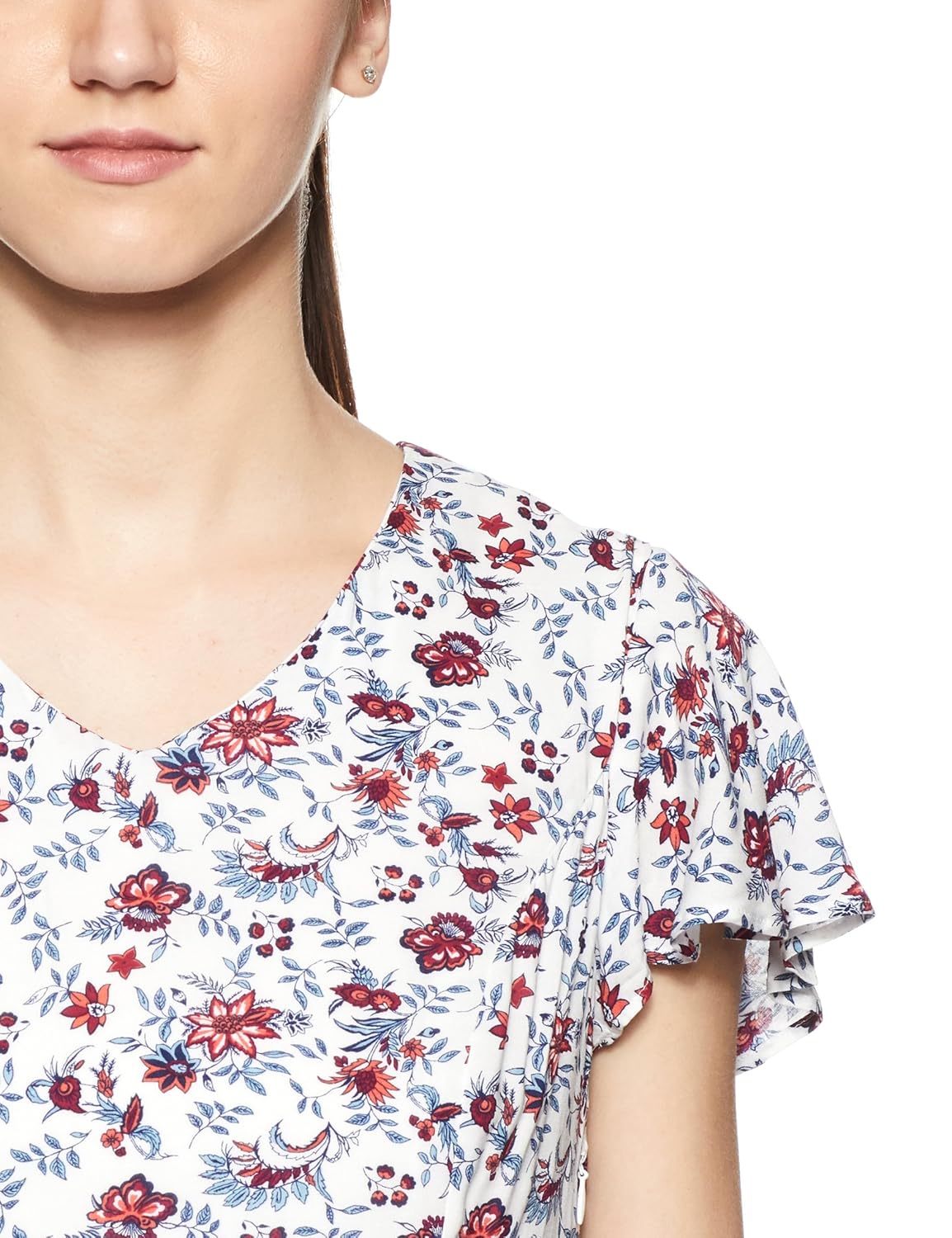 allen solly women's a-line midi dress