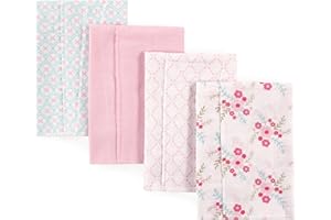 Luvable Friends Unisex-Baby Layered Flannel Burp Cloth