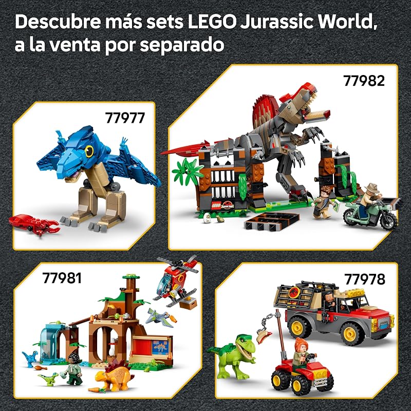 Jurassic World Ataque del Dinosaurio Marino Mosasaurus 77983 — foto 8 de 8