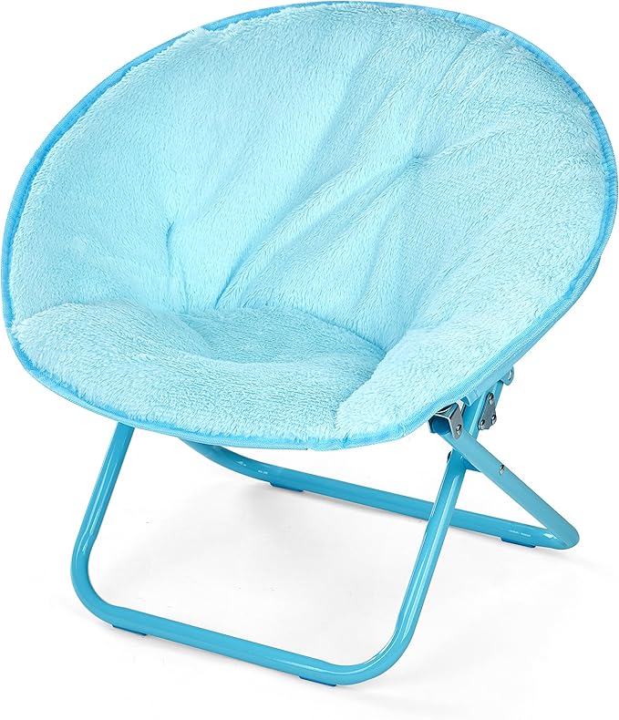 american kids plush saucer chair