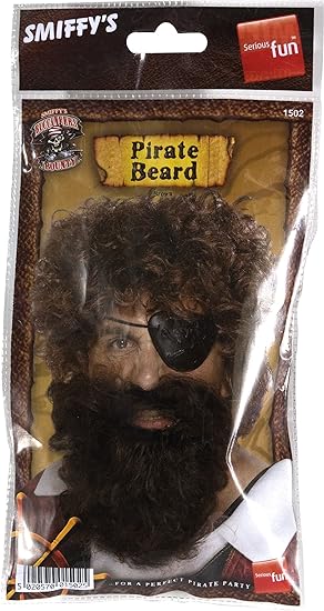 Amazon あごひげ ブラウン 海賊風 デラックス 大人男性用 Pirate Beard ウィッグ 通販