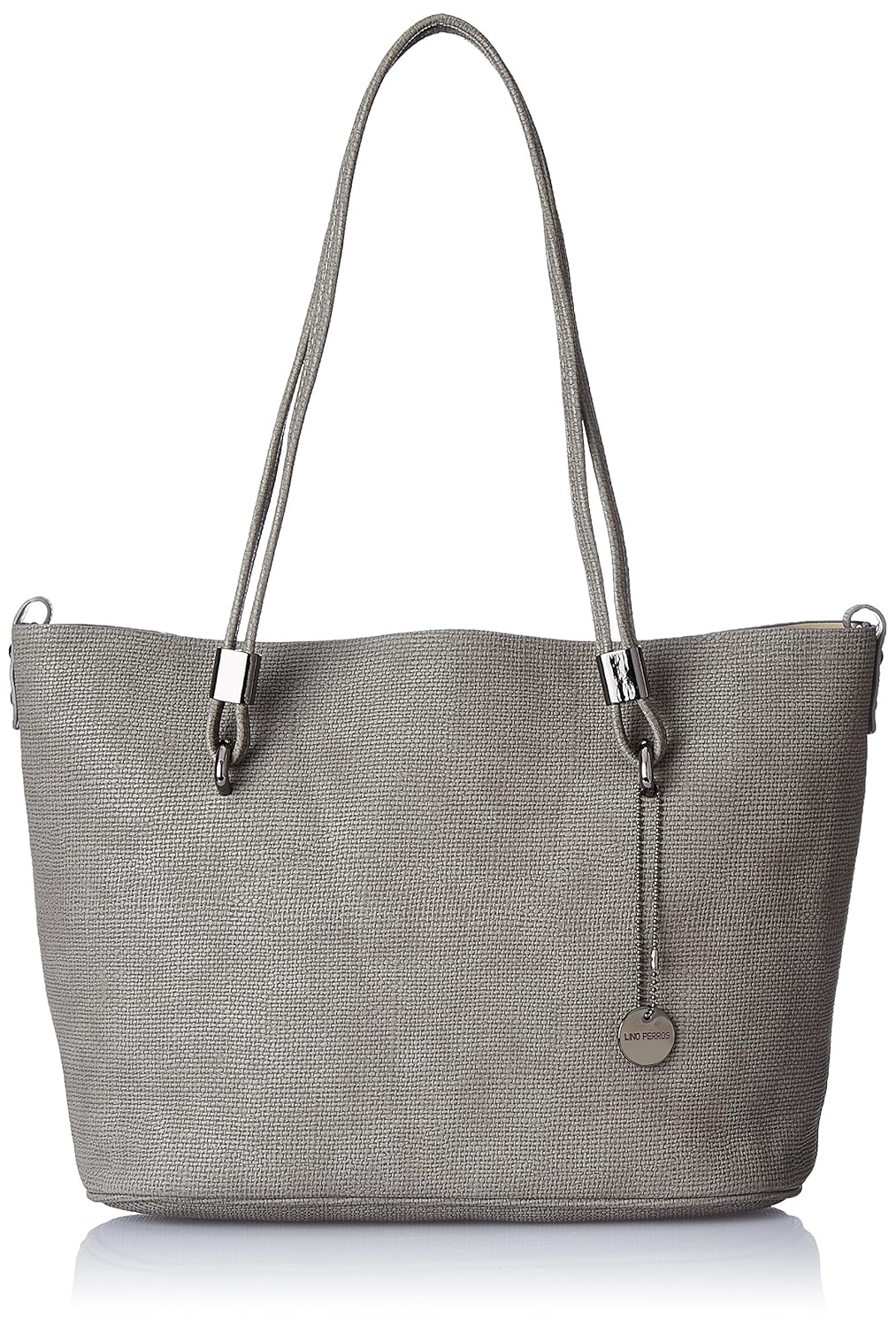 lino perros women's handbag (grey)