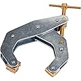 MAG-MATE K045TD Kant-Twist Clamp with T-Handle, Deep Throat Welding and Fabricating Clamp, Multi-Purpose Lever Clamp, Cantilever Arm Clamps For Secure Hold, 4.5” Opening Capacity