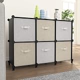 HOMIDEC 6 Cube Storage Bookcase Shelves Premium Modular Organizer view 8