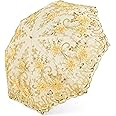 BABEYOND Lace Parasol Ultraviolet-Proof Folding Umbrella UPF50+ Vintage Flower Embroidery Umbrella for Wedding Party and Photo Shooting