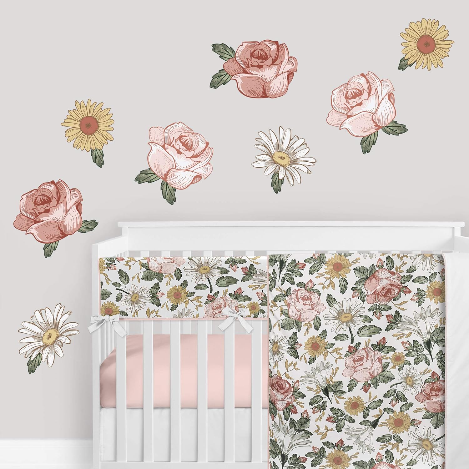 nursery peel and stick wall decals
