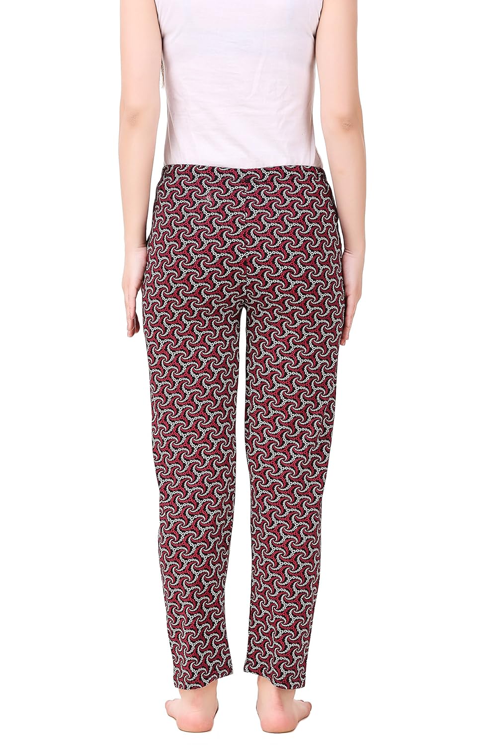 masha women's cotton printed multicolor pyjama