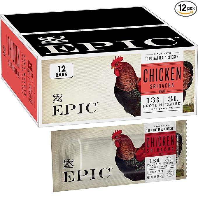 Epic All Natural Meat Bar - Chicken Sriracha