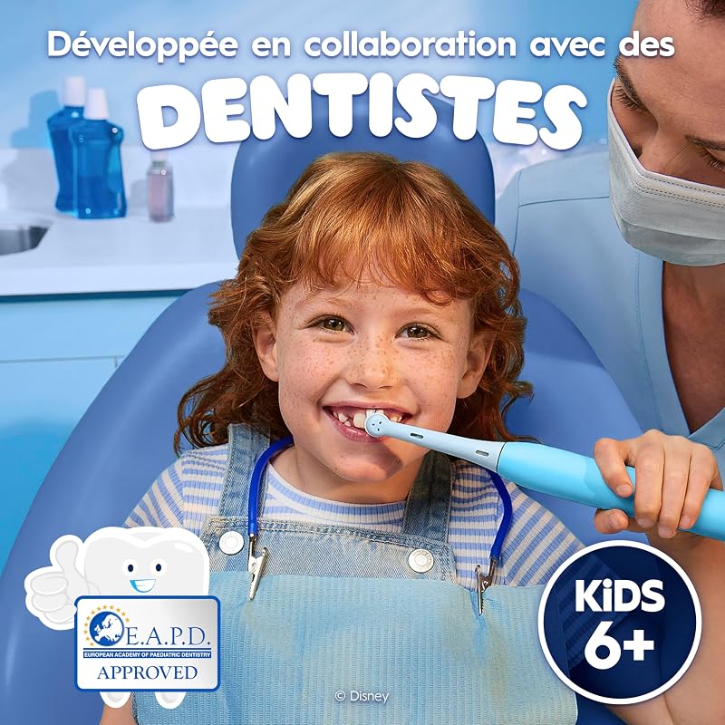 Brosse à Dents Electrique iO Kids, Brossette, Version Stitch, Bleue