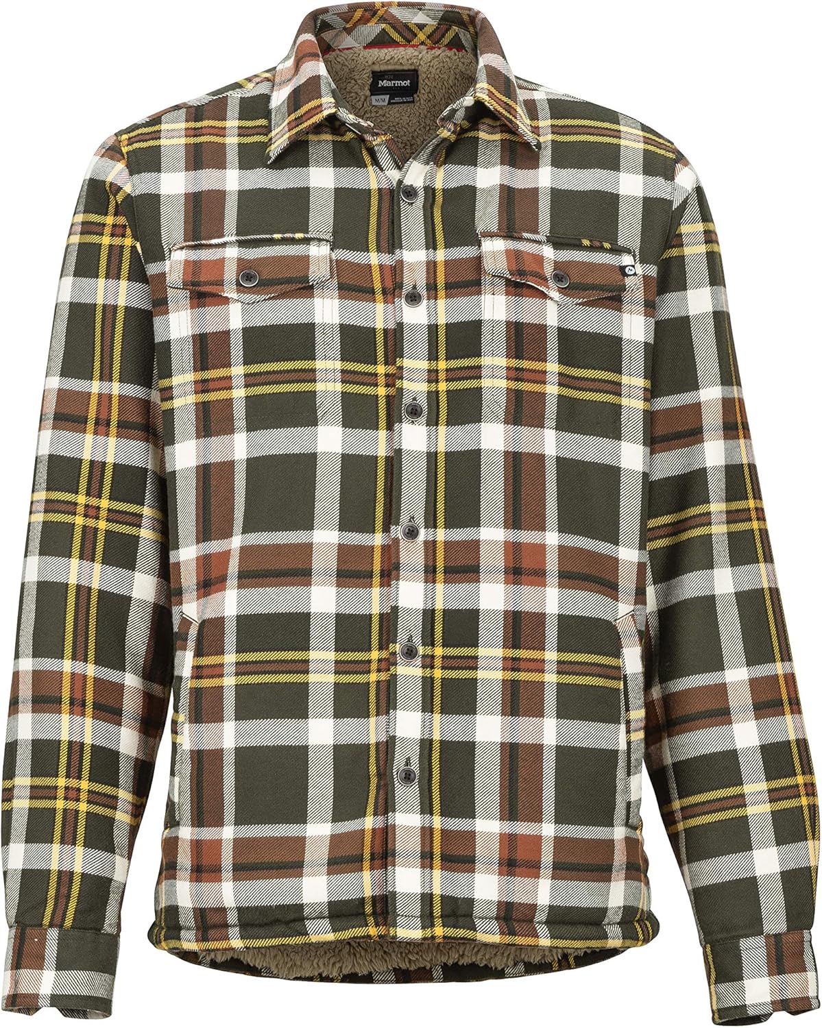 marmot ridgefield sherpa flannel