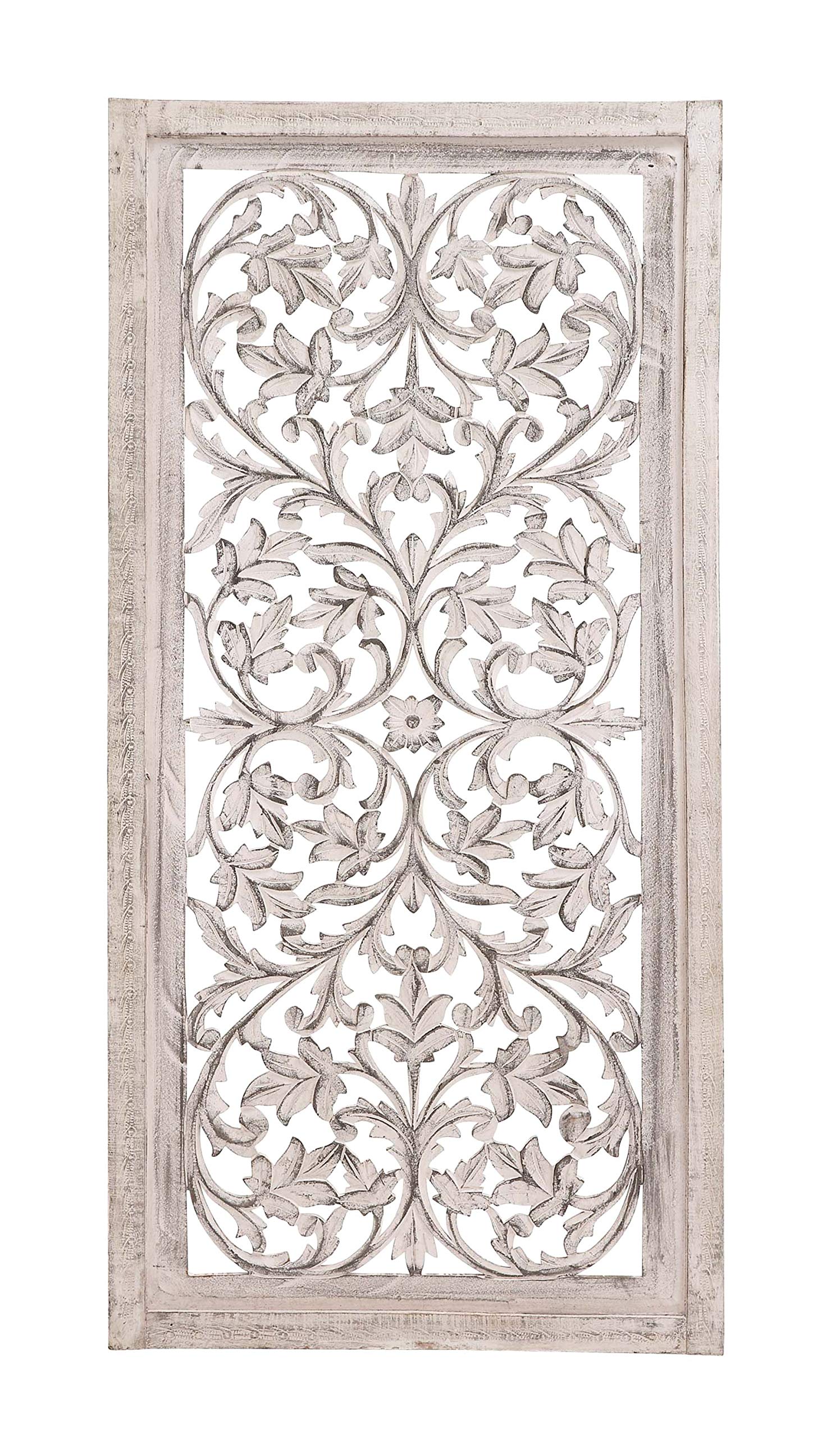 Deco 79 34132 Wood Wall Panel, 24 by 51"