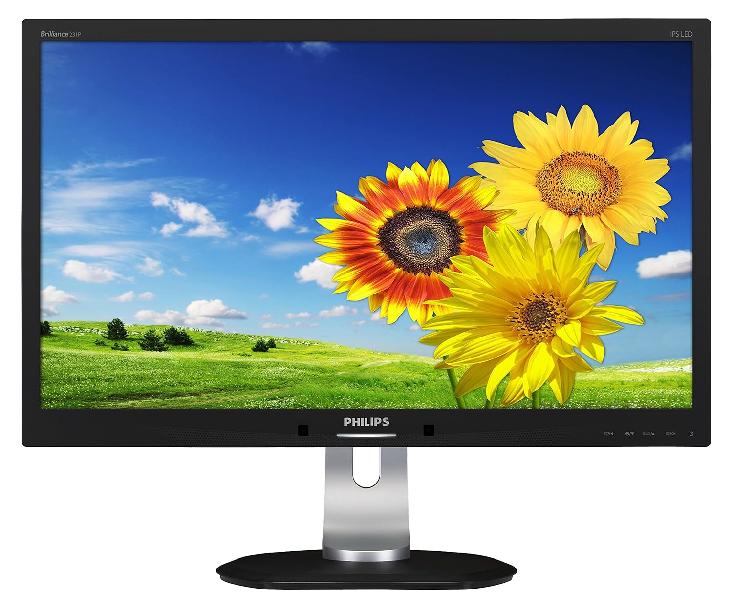Amazon.com: Philips - 23”IPS LED Monitor; resolution1920 x 1080 @ 60Hz;  contrast 1,000:1; Built-in Speakers; USB 2.0 x 1, USB 3.0 x 2.