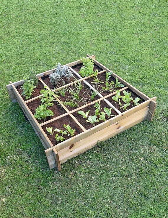 Faura 16 departamentos - Huerto Urbano de Madera - Suelo: Amazon ...