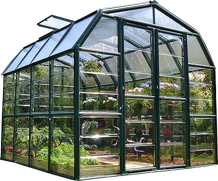 Amazon Com Rion Grand Gardener 2 Clear Greenhouse 8 X 8