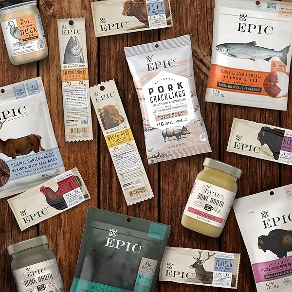 EPIC TUSCAN CHICKEN BONE BROTH, KETO CONSUMER FRIENDLY, 14 OZ JAR