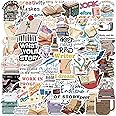 Writer Stickers,50 PCS Love Reading Aesthetic Waterproof Stickers,Vinyl Stickers for Students, Bookish Gifts Stickers for Boo