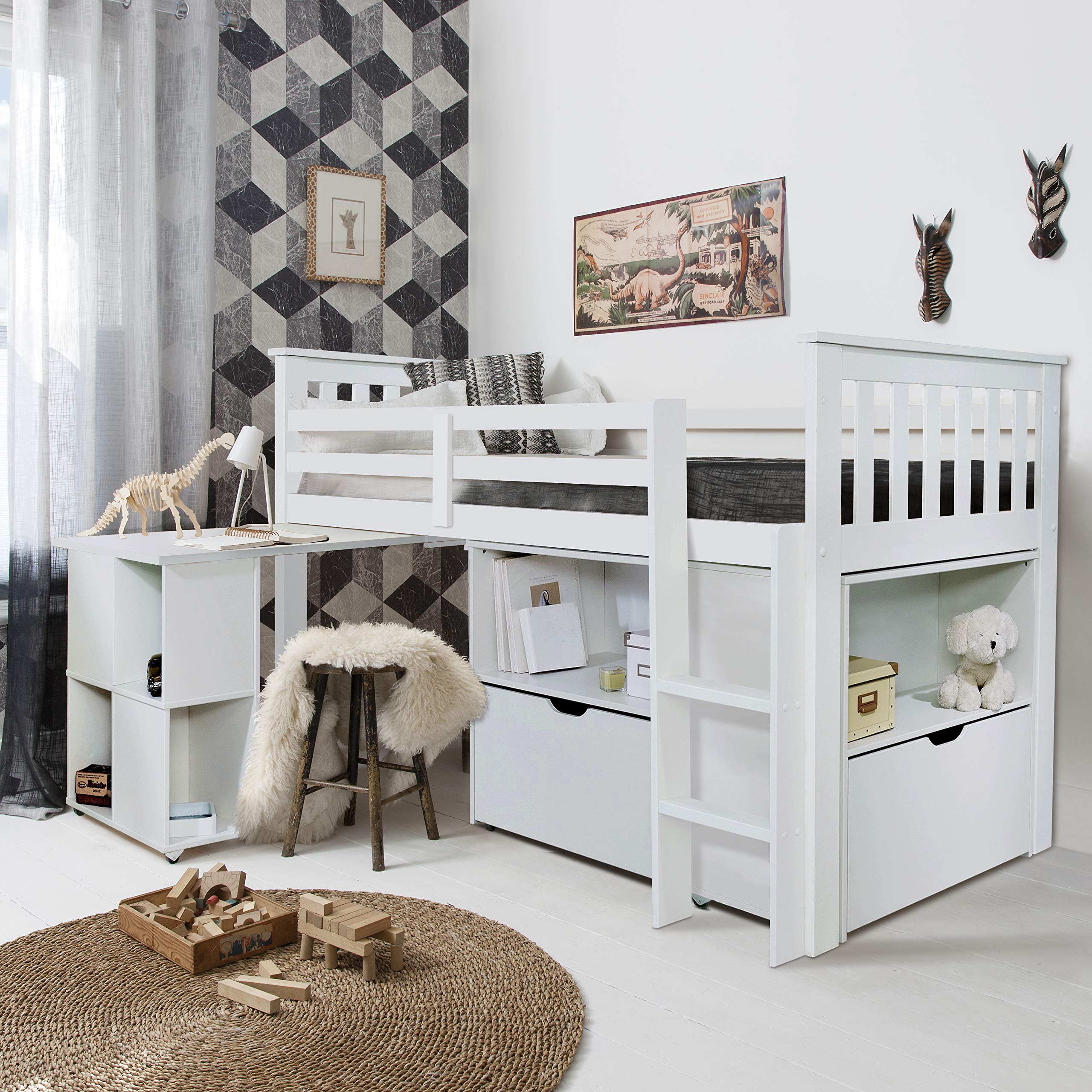 noa and nani cabin bed with desk