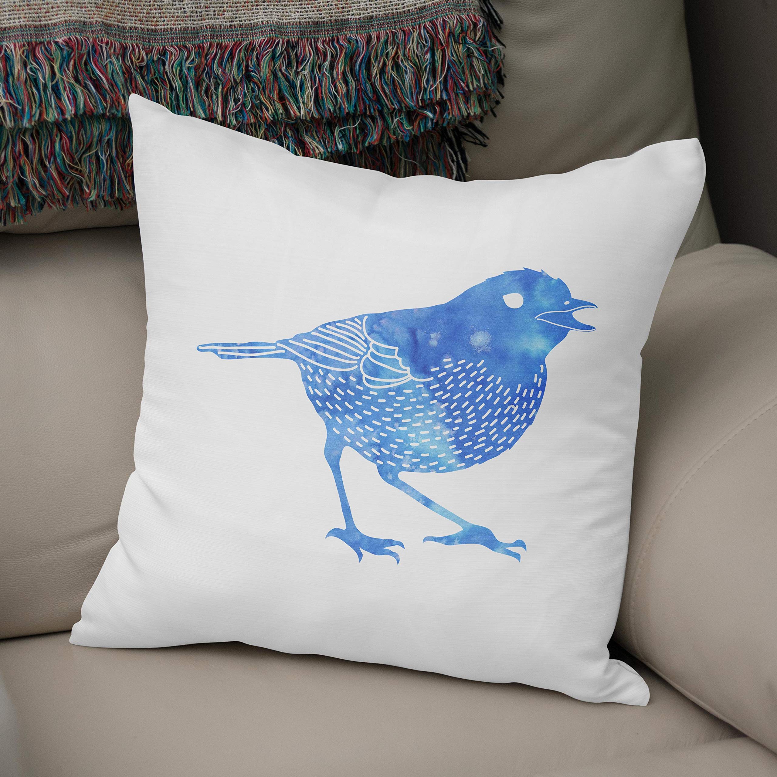 Bonamaison, Decorative Cushion Cover - 50% Cotton 50% Polyester - 43x43cm - Designed and Manufactured in Turkey