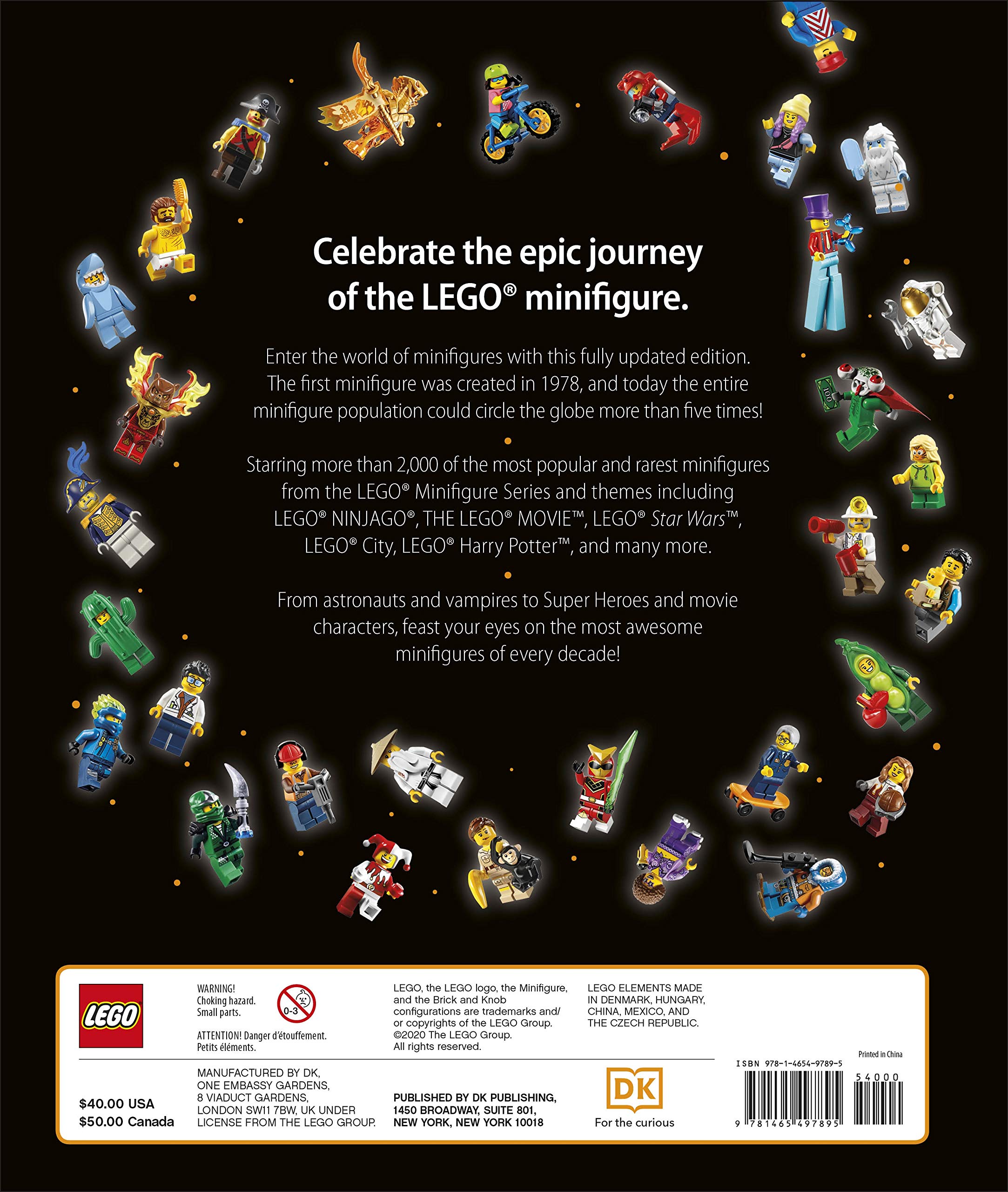 LEGO® Minifigure A Visual History New Edition: With LEGO Spaceman Minifigure!
