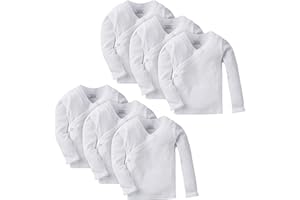 Gerber infant-and-toddler-hoodies 6-pack Long-sleeve Side-snap Shirt 6-pack Long-sleeve Side-snap Shirt unisex-baby