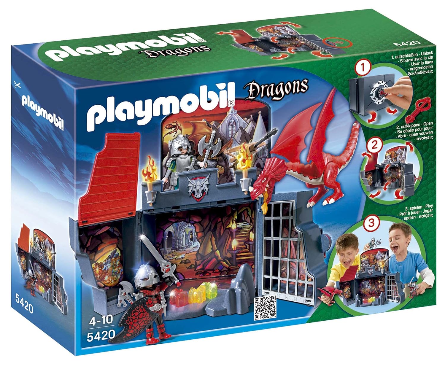 PLAYMOBIL® My Secret Dragon's Lair Play Box Playset