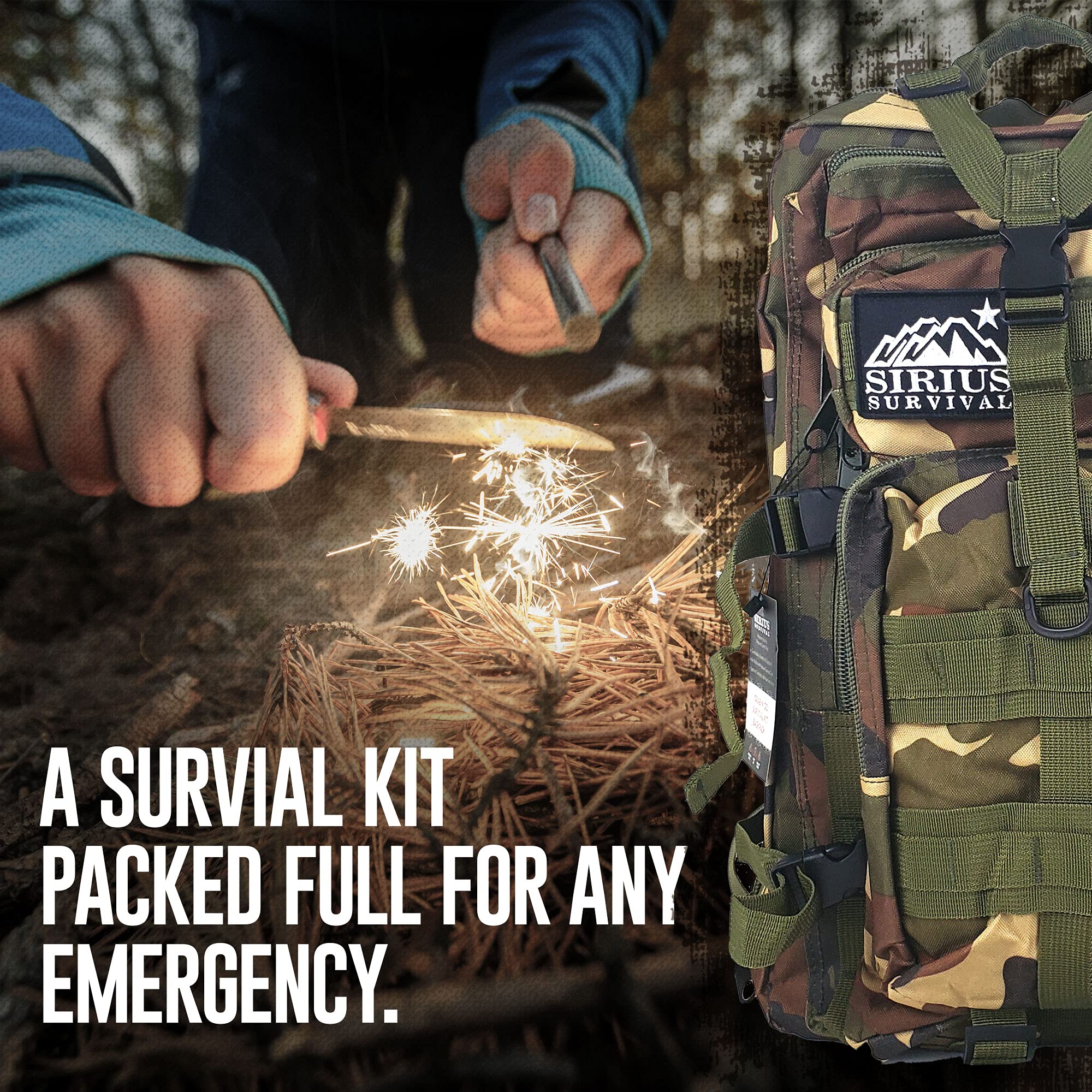 Mua Vital 72 Hour Emergency Survival Kit for Family - Be Prepared for ...