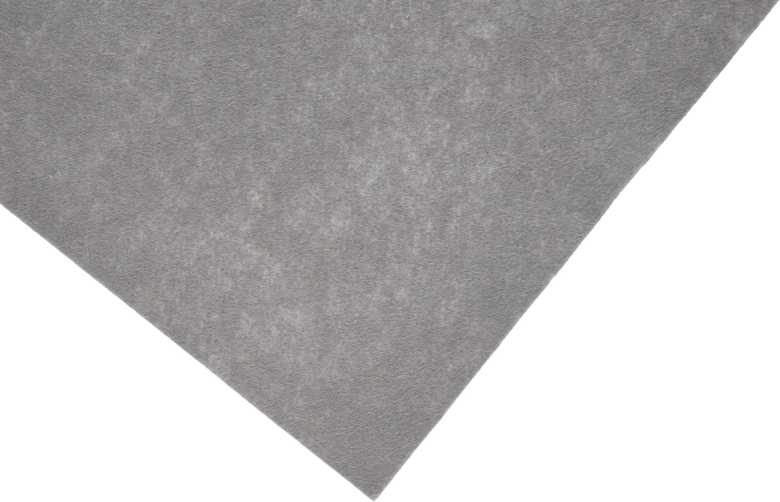 Hollandfelt 38P Felt sheets-38 Grey-6 Sheets 20x30cm-100% Wool, 20 x 30 cm