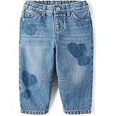 The Children's Place Baby-Girls and Toddler Barrel Leg Jeans