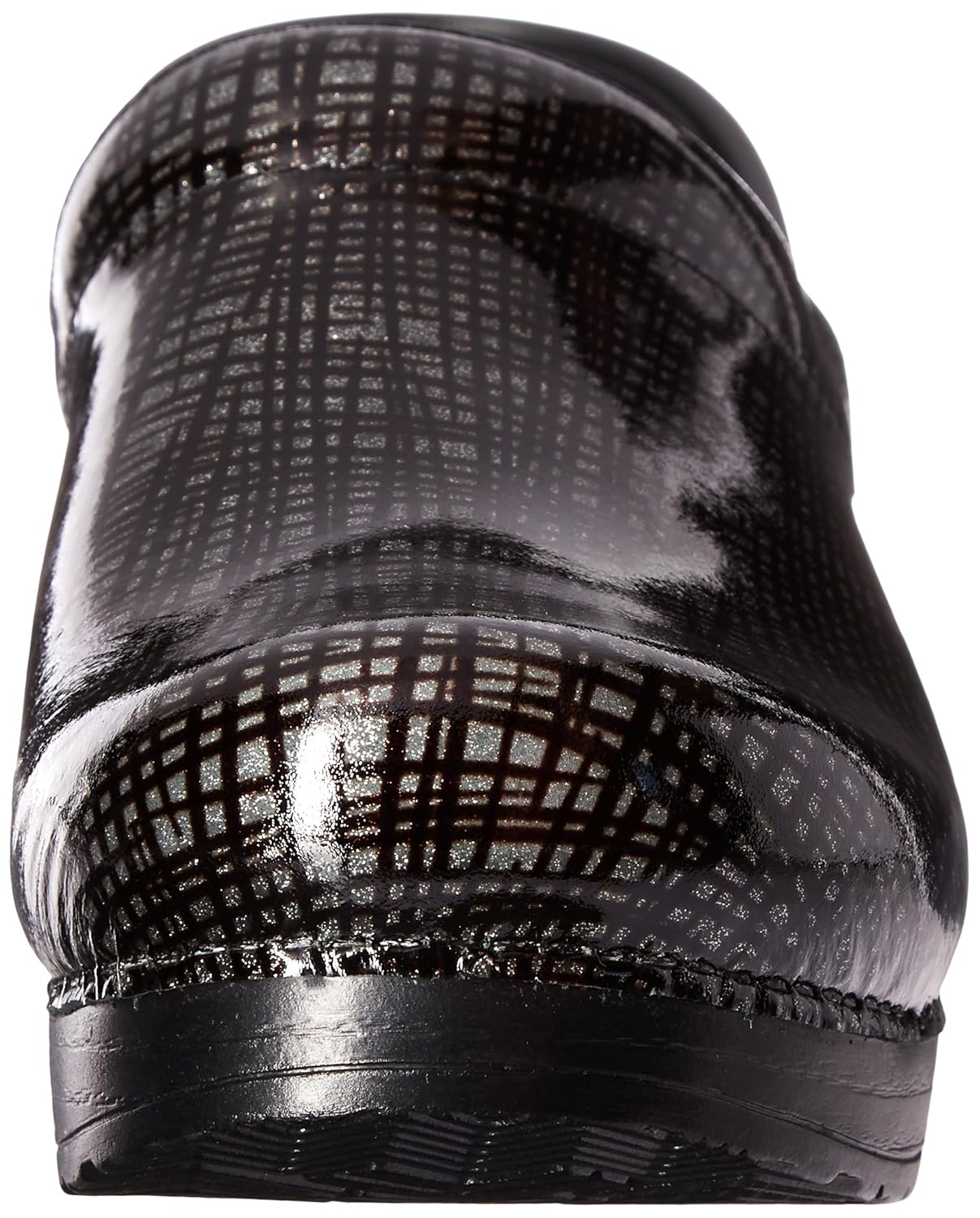 dansko silver black crisscross