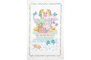 Jack Dempsey Needle Art Noah's Ark Crib Quilt Top