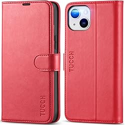 TUCCH Wallet Case for iPhone 14 Plus 6.7", [RFID