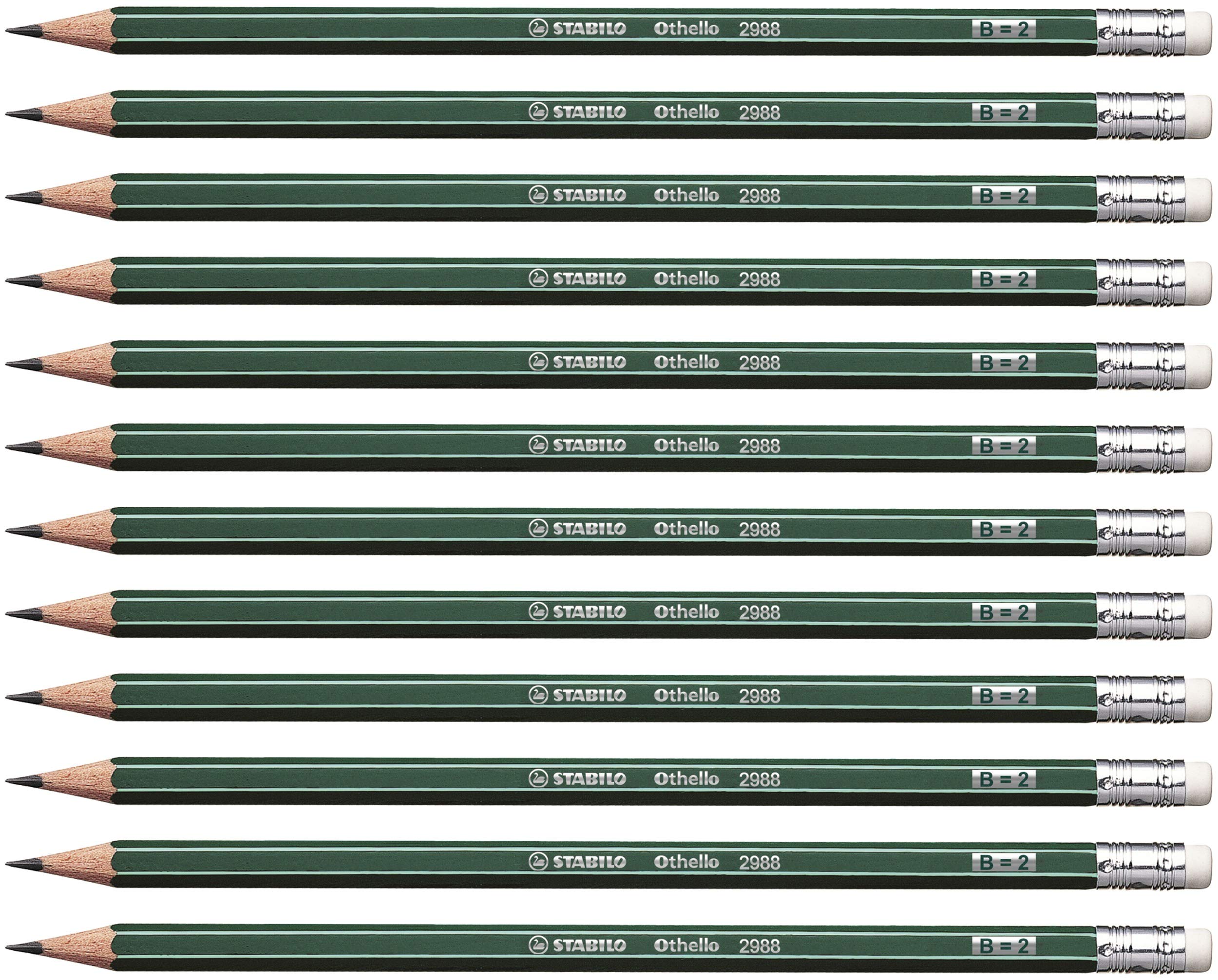 STABILO Graphite Pencil Othello - E/T - Box of 12 - B
