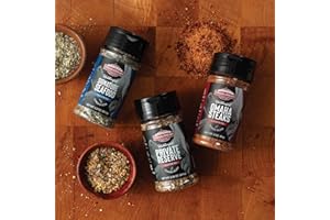 Omaha Steaks Seasoning Flight (1 jar Private Reserve Rub, 1 jar Signature Seafood Rub, 1 jar Omaha Steaks Seasoning)