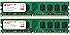 Komputerbay 4GB 2X 2GB DDR2 800MHz PC2-6300 PC2-6400 DDR2 800 (240 PIN) DIMM Desktop Memory