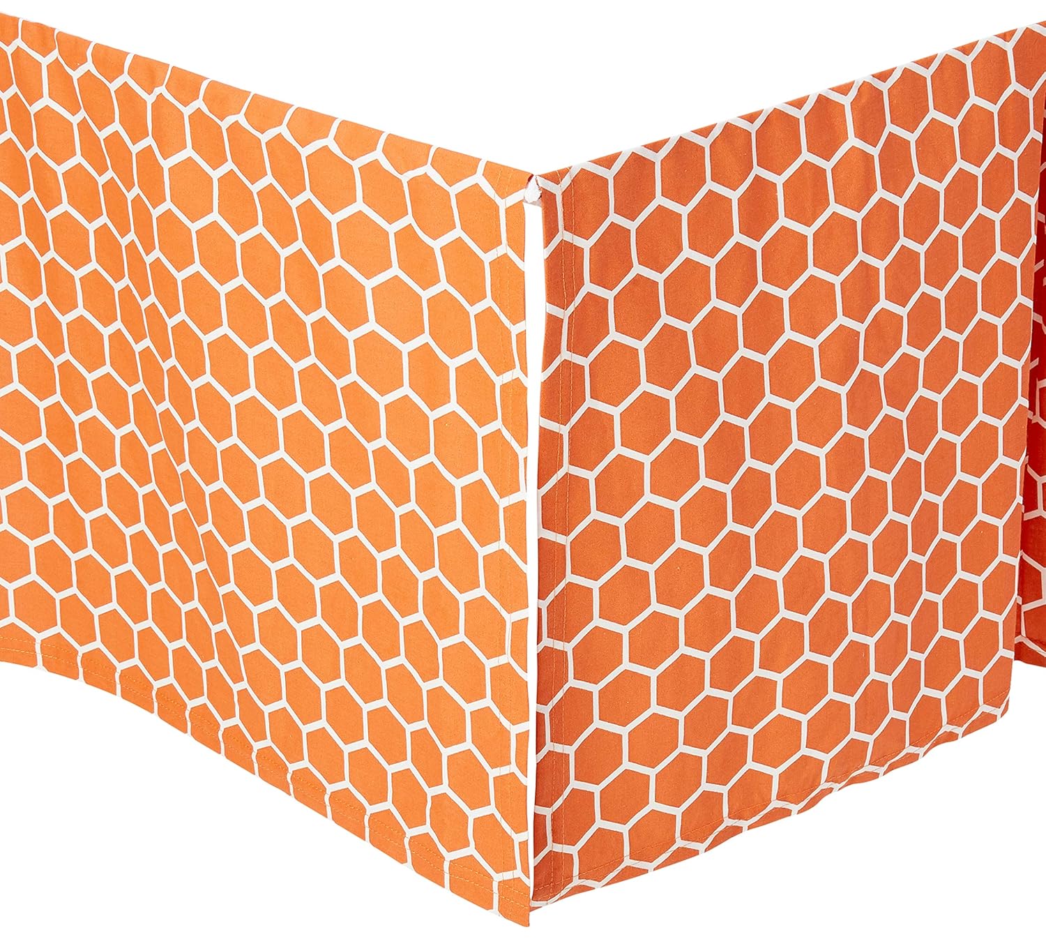 burnt orange crib sheet