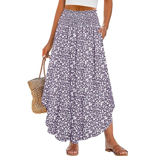 Long Skirts For Women Qolati Maxi Skirts For Women Summer Spring