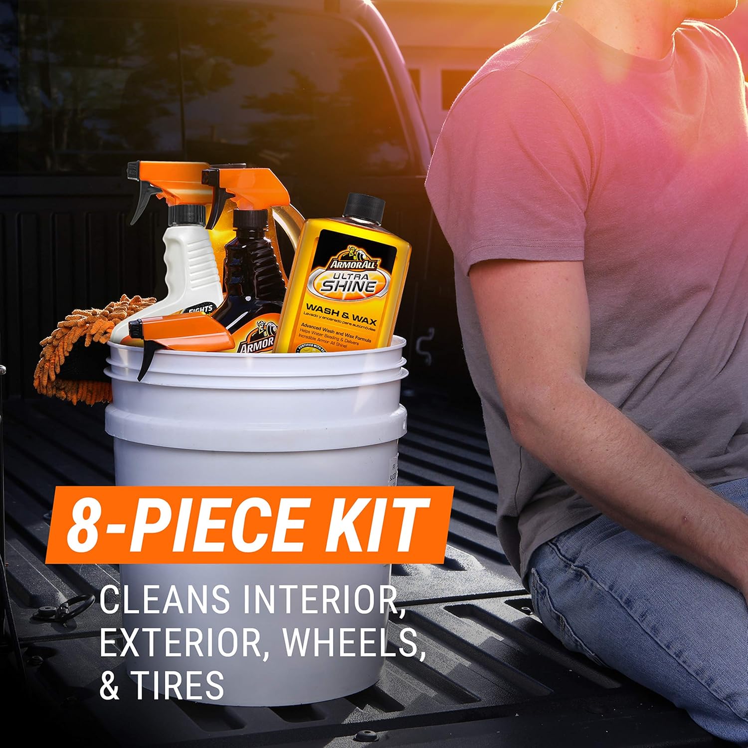 Armor All Premier Car Care Kit (8 Items) - 3pc Ultra Wax ...